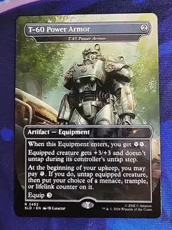 T-60 Power Armor - T-45 Power Armor Secret Lair Drop Regular - Image 1