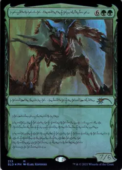 Vorinclex, Voice of Hunger Foil - Secret Lair Phyrexian Praetors - 213 NM - Image 2