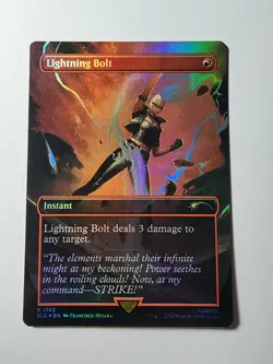 Lightning Bolt (1743) (Rainbow Foil) Secret Lair Drop Foil - Image 1