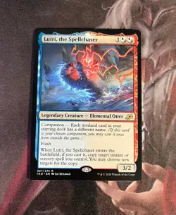 MtG Custom Commander Blue Red Spells Deck - Lutri, the Spellchaser - Bracket 2 - Image 1