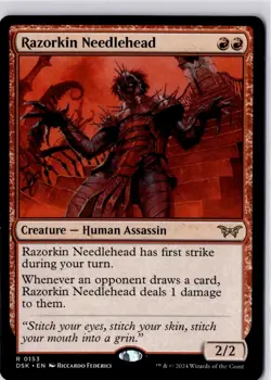 Razorkin Needlehead Duskmourn: House of Horror Regular NM R 0153 - Image 1