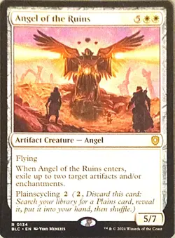 Angel of the Ruins #134 Magic Bloomburrow Commander - Image 1