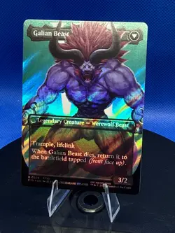 Vincent Valentine 0528 NM Surge Foil MTG R Final Fantasy Borderless - Image 2