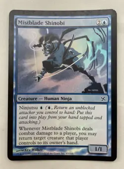 Mistblade Shinobi x1 *FOIL* MTG Betrayers of Kamigawa 1x Magic Excellent LP - Image 1