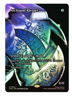 Arcbound Ravager - Foil - Borderless Teenage Mutant Ninja Turtles MTG - Image 1