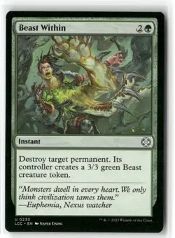 Beast Within Commander: the Lost Caverns of Ixalan Regular - Image 1