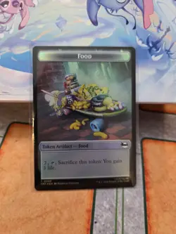 Foil Food/Ninja Turtle Spirit Token, TMNT Tokens, MTG, 1 pack, Magic - Image 2