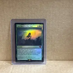 Last March of the Ents - The Lord of the Rings Foil - Image 1