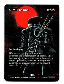 All Will Be One (Borderless) Teenage Mutant Ninja Turtles Eternal-Legal - MTG NM - Image 1