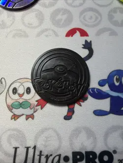 MEW 2021 POKEMON COIN PINK RAINBOW HOLOFOIL REGULAR SIZE - Image 3