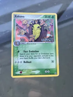 Pokemon - Kakuna - 46/113 - Reverse Holo STAMPED - 2005 Ex Delta Species - MP - Image 1