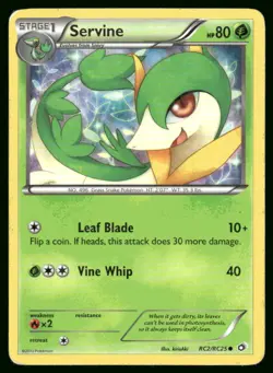 Pokemon Servine Legendary Treasures: Radiant Collection #RC2/RC25 - Image 1