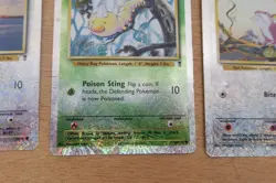 POKEMON Legendary Collection Dratini 72/110 Weedle 99/110 Rattata 89/110 REVERSE - Image 5