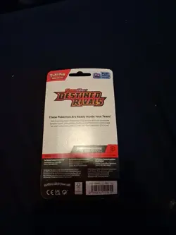 Pokemon TCG Destined Rivals Premium Checklane Blister Pack Rabsca Promo NEW - Image 2