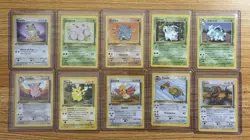 Pokemon 1st Edition Jungle Lot Italian (10 Total) - Image 1