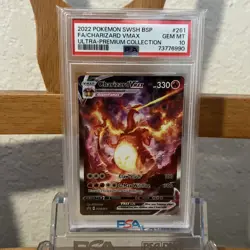 2022 Pokemon Charizard SWSH Vmax Ultra Premium Collection #261 Psa 10 - Image 1