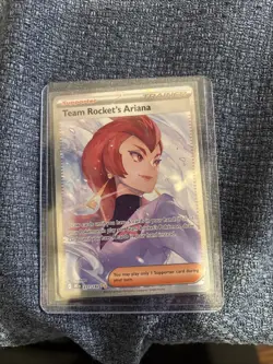 Pokemon TCG Destined Rivals Team Rockets Ariana Trainer Special IllustrationRare - Image 1