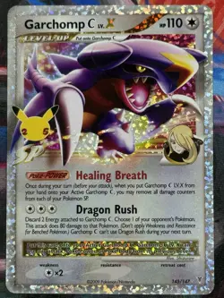 Garchomp C LV.X Classic Collection Celebrations: Classic Collection 145/147 NM - Image 1