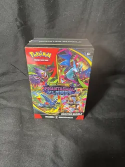 Pokemon TCG Mega Evolution Phantasmal Flames Booster Bundle Factory Sealed - Image 1