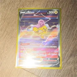 Pokemon Raikou V Full Art Holo Crown Zenith Galarian Gallery GG41/GG70 - Image 1