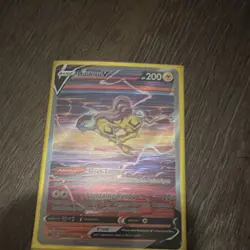 Pokemon Raikou V Full Art Holo Crown Zenith Galarian Gallery GG41/GG70 - Image 5