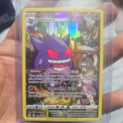 Pokemon Gengar Trainer Gallery Lost Origin Holo Ultra Rare Full Art TG06/TG30 - Image 1