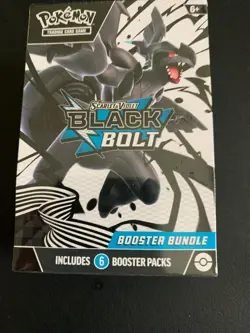 Pokemon TCG Scarlet & Violet Black Bolt SV10.5 Booster Bundle NEW Factory Sealed - Image 1