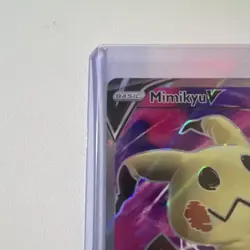 Pokemon Mimikyu V Ultra Rare Full Art Holo Swsh05 Battle Styles 148/163 TCG - Image 5
