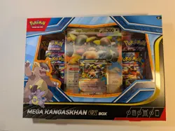 Pokemon TCG Mega Kangaskhan ex Box - Factory Sealed - Promo + 4 Boosters - Image 1