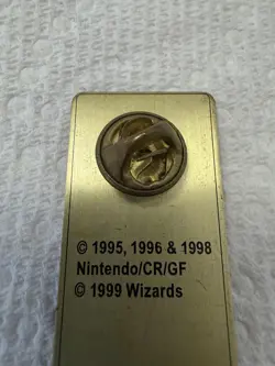 Pokemon League Pin / Badge Original Vintage 1999 Wizards Bolder - Image 4