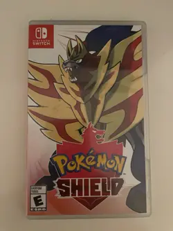 Pokemon Shield Nintendo Switch Game and Case - Image 1