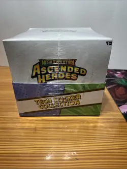 Pokemon Ascended Heroes Tech Sticker Collection SEALED Case Set of 12 Blisters - Image 1