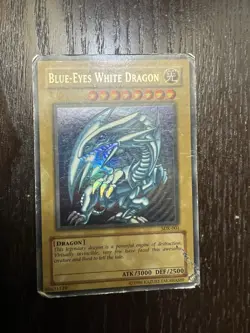 BLUE EYES WHITE DRAGON ULTRA RARE SDK-001 HP YUGIOH! TCG Card 3 Total - Image 4