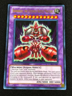 Yugioh Barbaroid The Ultimate Battle Machine YG08-EN001 Ultra (NM) - Image 1