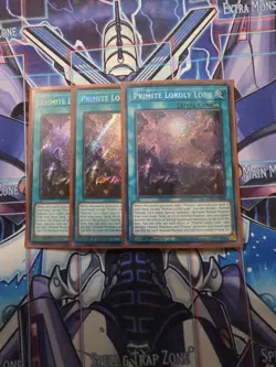 Primite Lordly Lode X3 ROTA-EN058 Yu-Gi-Oh Rage of the Abyss Secret Rare Playset - Image 1