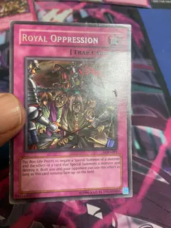 YUGIOH - ROYAL OPPRESSION - RARE - LOD - UNLIMITED - HP/DAMAGED #1 - Image 1