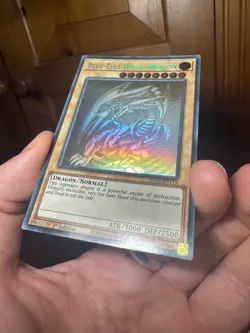 Blue-Eyes White Dragon (Ghost Rare) GFP2-EN175 1st Edition Yu-Gi-Oh - Image 1