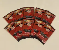 One Piece TCG: Carrying On His Will Booster Pack OP13 English (LOT OF 10) Sealed - Image 1