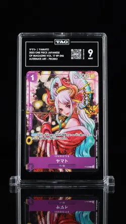 TAG 9 MINT Japanese ONE PIECE 2023 Yamato P-046 ONE PIECE Magazine Vol 17 NR4 - Image 1