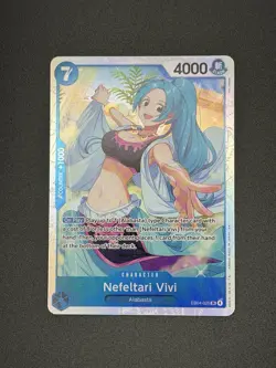 One Piece OP14 The Azure Sea’s Seven - Nefeltari Vivi EB04-025 SR ENGLISH - Image 1