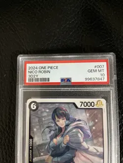 2024 One Piece Starter Deck-3d2y 007 Nico Robin PSA 10 English - Image 3
