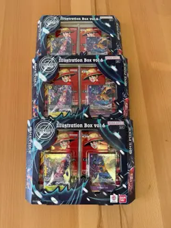 One Piece Card Game Illustration Box Vol. 6 [3 Boxes] - Image 1