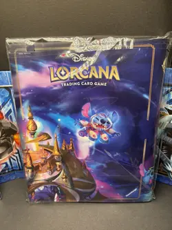 STITCH Card Binder Portfolio -Disney Lorcana TCG- Holds 252 Cards - New & Sealed - Image 1