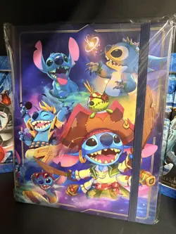 STITCH Card Binder Portfolio -Disney Lorcana TCG- Holds 252 Cards - New & Sealed - Image 2
