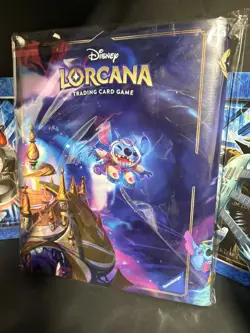 STITCH Card Binder Portfolio -Disney Lorcana TCG- Holds 252 Cards - New & Sealed - Image 3