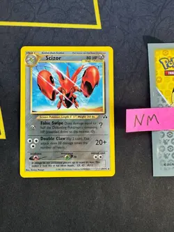 Pokemon Card Scizor Neo Discovery Unlimited Non Holo Rare 29/75 156 💎NM💎 - Image 1