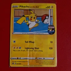 Pikachu on the Ball 001/005 Pokemon Card Sealed Promo Fultsal UK Exclusive #2 - Image 1