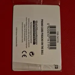 Pikachu on the Ball 001/005 Pokemon Card Sealed Promo Fultsal UK Exclusive #2 - Image 2