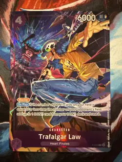 Trafalgar Law (Illustration Box Vol.6) P-093 One Piece Promotion Cards Foil - Image 1