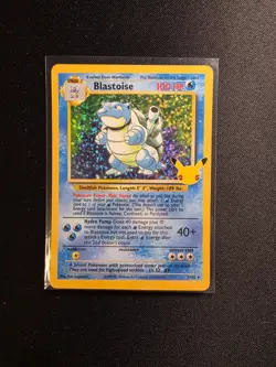 Blastoise 2/102 / Classic Collection Celebrations NM Pokemon Card - Image 1